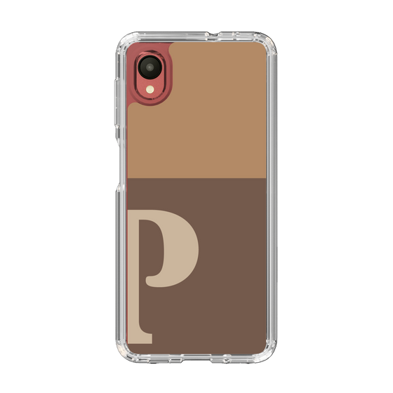 Slim Protection Case［ Original - initial two tone - P brown ］