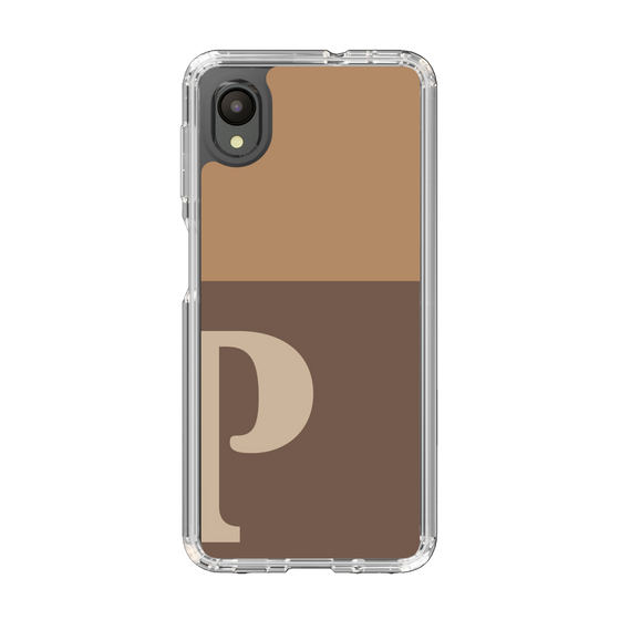 Slim Protection Case［ Original - initial two tone - P brown ］