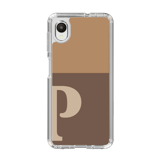 Slim Protection Case［ Original - initial two tone - P brown ］