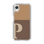 Slim Protection Case［ Original - initial two tone - P brown ］