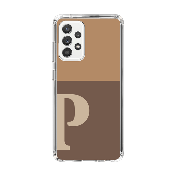 Slim Protection Case［ Original - initial two tone - P brown ］