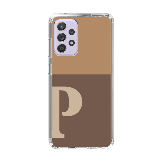 Slim Protection Case［ Original - initial two tone - P brown ］