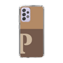 Slim Protection Case［ Original - initial two tone - P brown ］