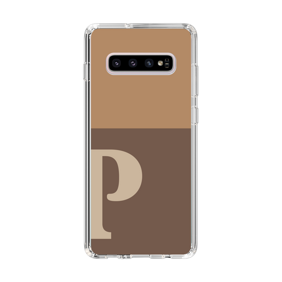 Slim Protection Case［ Original - initial two tone - P brown ］