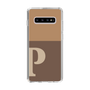 Slim Protection Case［ Original - initial two tone - P brown ］