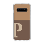 Slim Protection Case［ Original - initial two tone - P brown ］