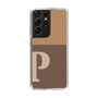 Slim Protection Case［ Original - initial two tone - P brown ］