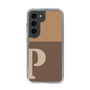 Slim Protection Case［ Original - initial two tone - P brown ］