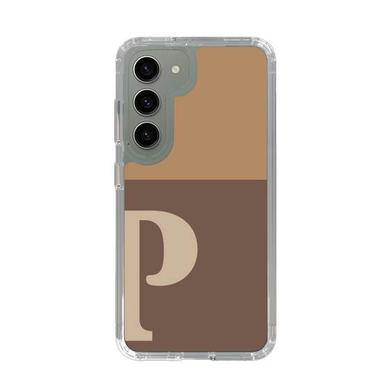 Slim Protection Case［ Original - initial two tone - P brown ］