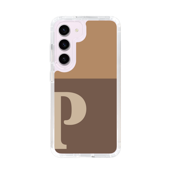 Slim Protection Case［ Original - initial two tone - P brown ］