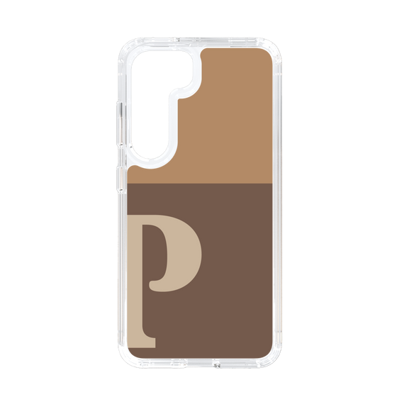 Slim Protection Case［ Original - initial two tone - P brown ］