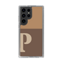 Slim Protection Case［ Original - initial two tone - P brown ］