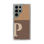 Slim Protection Case［ Original - initial two tone - P brown ］