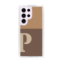 Slim Protection Case［ Original - initial two tone - P brown ］
