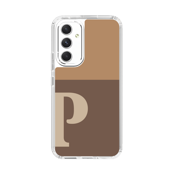 Slim Protection Case［ Original - initial two tone - P brown ］