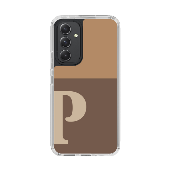 Slim Protection Case［ Original - initial two tone - P brown ］