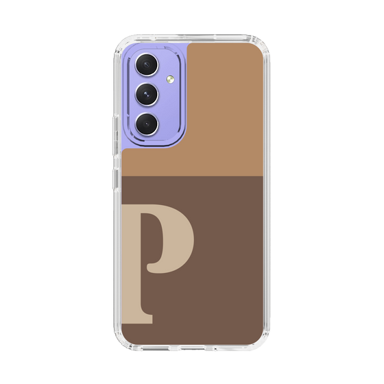 Slim Protection Case［ Original - initial two tone - P brown ］