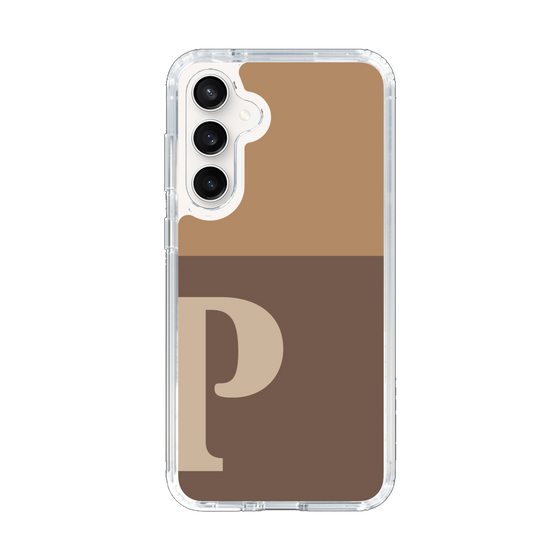 Slim Protection Case［ Original - initial two tone - P brown ］