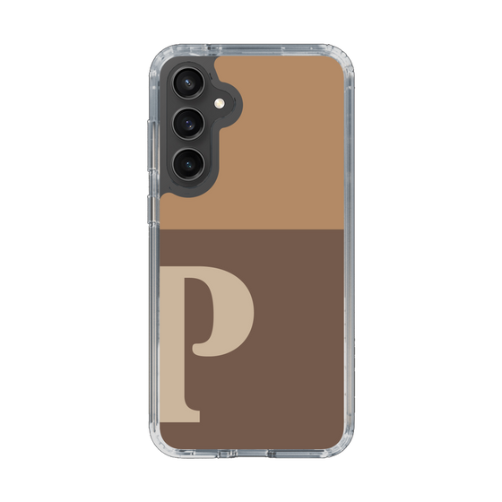 Slim Protection Case［ Original - initial two tone - P brown ］