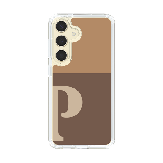 Slim Protection Case［ Original - initial two tone - P brown ］