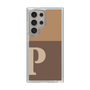 Slim Protection Case［ Original - initial two tone - P brown ］