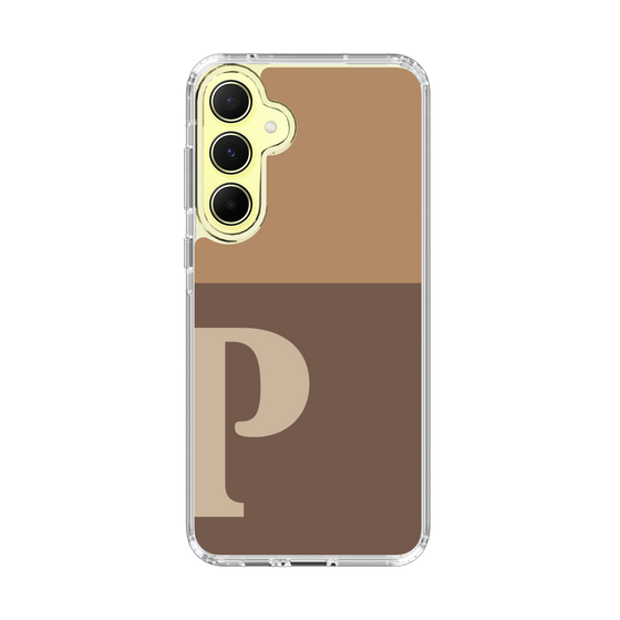 Slim Protection Case［ オリジナル - initial two tone - P brown ］
