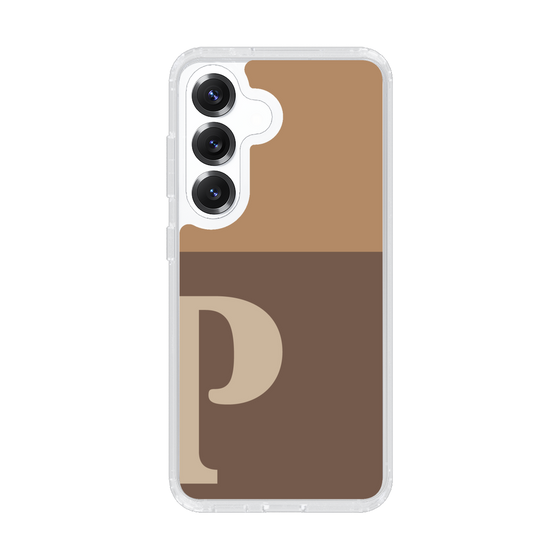 Slim Protection Case［ Original - initial two tone - P brown ］