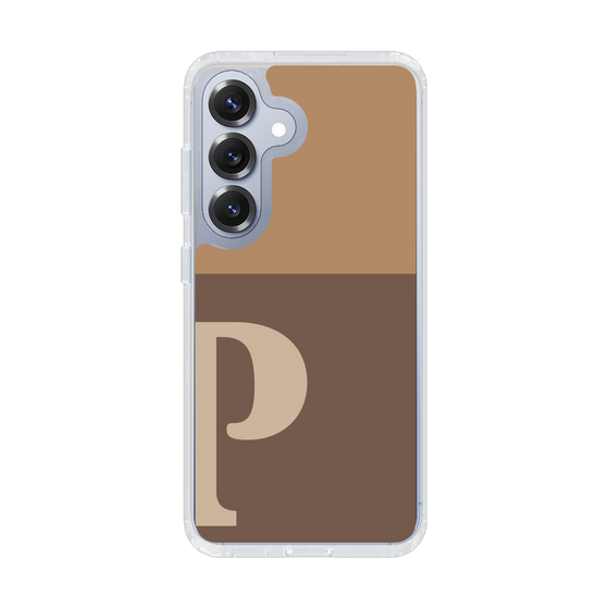 Slim Protection Case［ Original - initial two tone - P brown ］