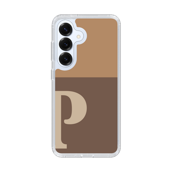 Slim Protection Case［ Original - initial two tone - P brown ］