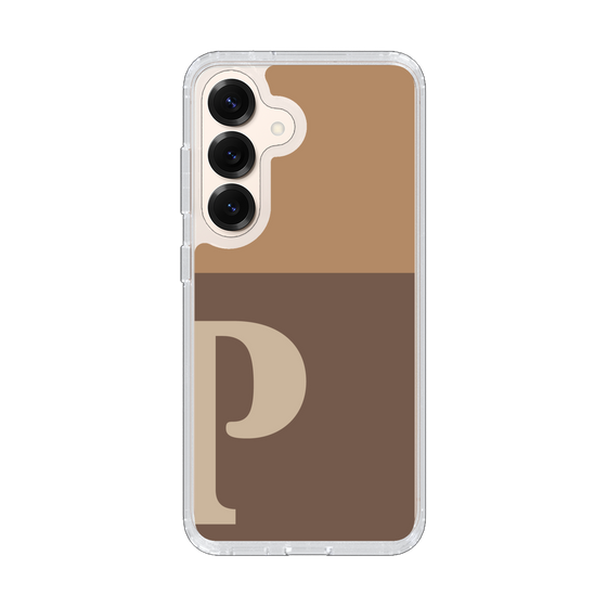 Slim Protection Case［ Original - initial two tone - P brown ］