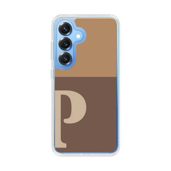 Slim Protection Case［ Original - initial two tone - P brown ］