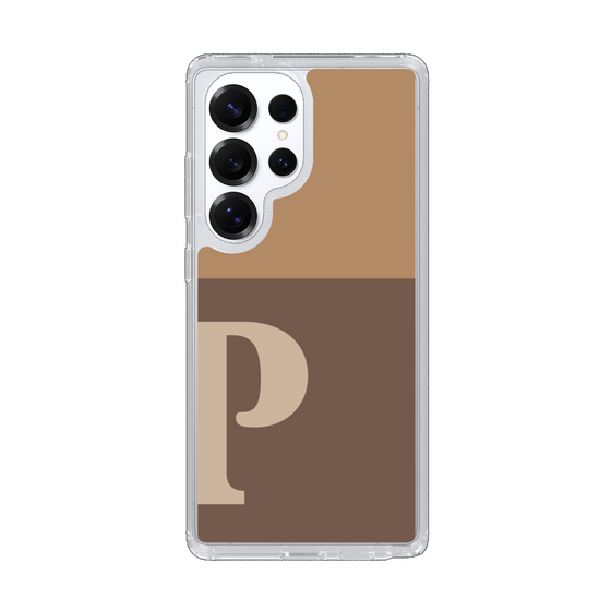 Slim Protection Case［ Original - initial two tone - P brown ］