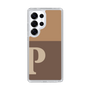 Slim Protection Case［ Original - initial two tone - P brown ］