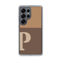 Slim Protection Case［ Original - initial two tone - P brown ］