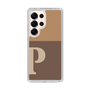 Slim Protection Case［ Original - initial two tone - P brown ］