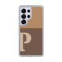 Slim Protection Case［ Original - initial two tone - P brown ］