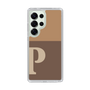 Slim Protection Case［ Original - initial two tone - P brown ］