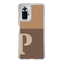 Slim Protection Case［ Original - initial two tone - P brown ］