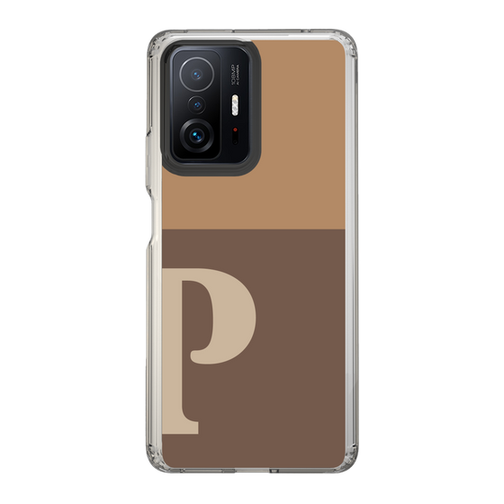 Slim Protection Case［ Original - initial two tone - P brown ］