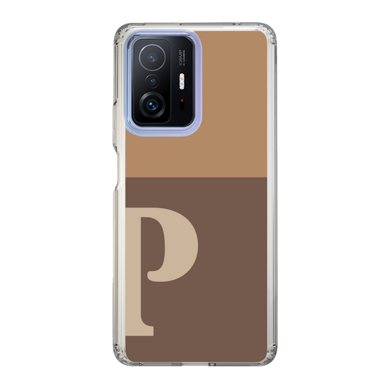 Slim Protection Case［ Original - initial two tone - P brown ］