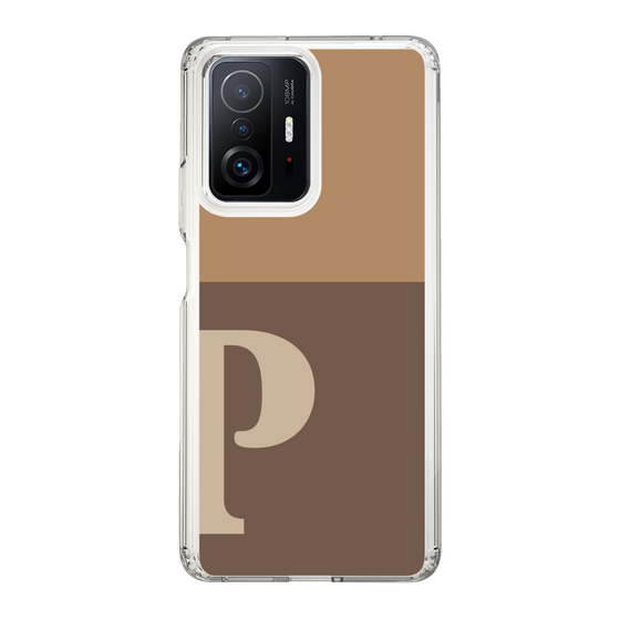 Slim Protection Case［ Original - initial two tone - P brown ］
