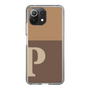 Slim Protection Case［ Original - initial two tone - P brown ］