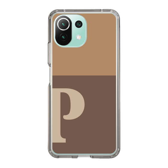 Slim Protection Case［ Original - initial two tone - P brown ］