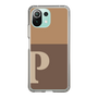 Slim Protection Case［ Original - initial two tone - P brown ］