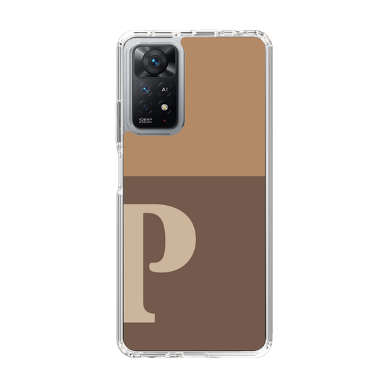 Slim Protection Case［ Original - initial two tone - P brown ］