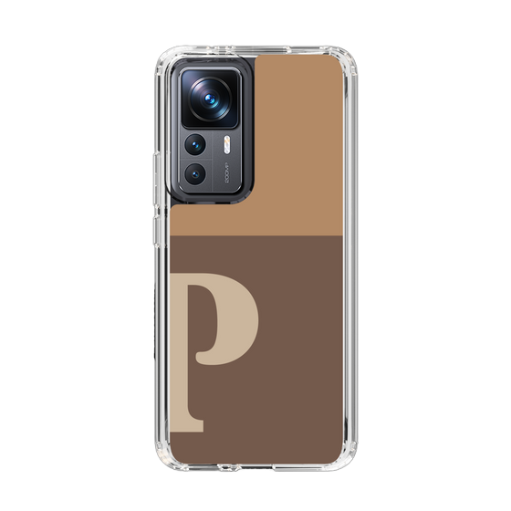 Slim Protection Case［ Original - initial two tone - P brown ］