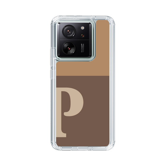 Slim Protection Case［ Original - initial two tone - P brown ］