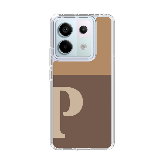 Slim Protection Case［ Original - initial two tone - P brown ］