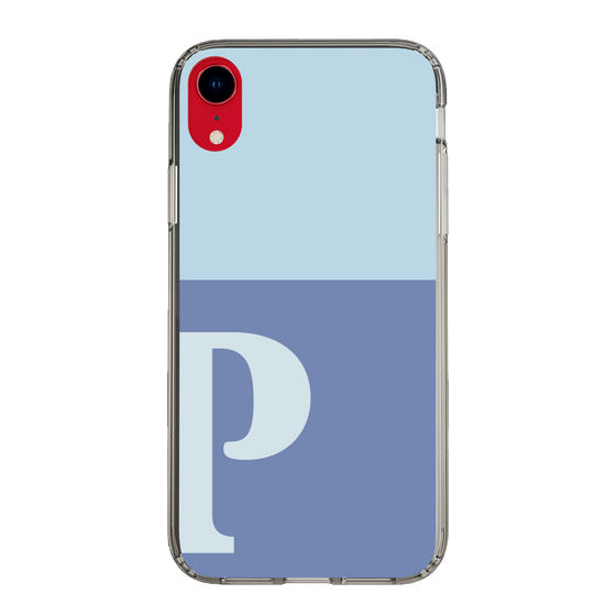 Slim Protection Case［ Original - initial two tone - P blue ］