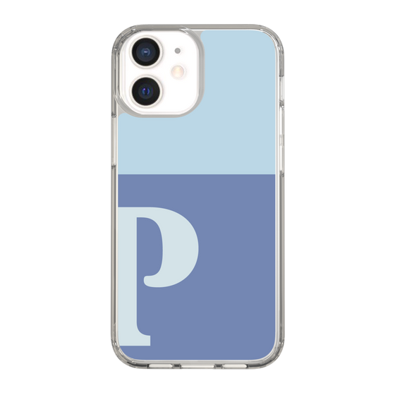 Slim Protection Case［ Original - initial two tone - P blue ］